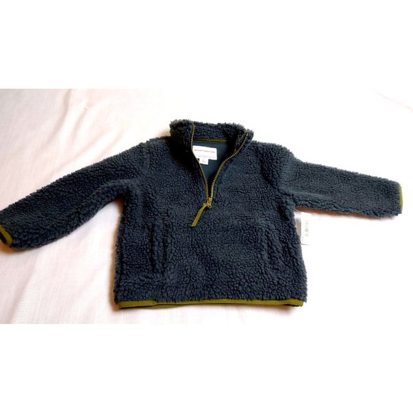 Amazon Essentials NWT Soft fuzzy fleece Zip Jacket Kid’s Size 2 T - Picture 1 of 10